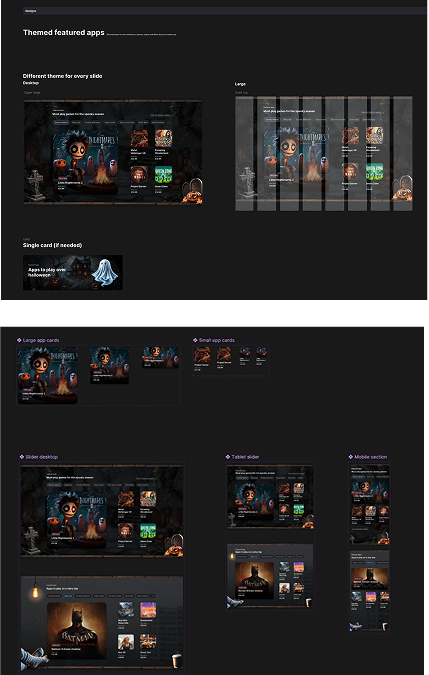 Speccing & Components